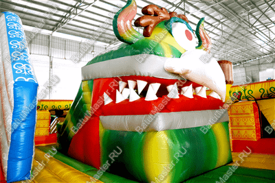 Коммерческий надувной батут "Нюргун Боотур"