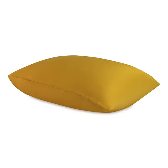 Комплект постельного белья из премиального сатина горчичного цвета из коллекции essential, 200х220 см