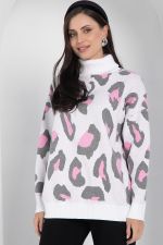 Джемпер Лоренсия (бело-розовый) Б12701-18 LT Collection