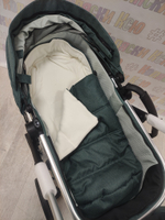 Коляска трансформер Farfello Aimile Original New Silver Вечнозеленый