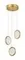 D2061-DW-R3 BRASS (1) Люстра NW