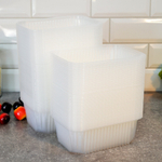 Контейнер 1000мл для заморозки БЕЗ КРЫШКИ 186*132*63мм (100шт) (крышка 456552)