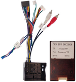 Магнитола для Volkswagen Touareg 1 2002-2010 (рамка-накладка) - FarCar BM9-2K-7081F3 монитор 9.5" 2K QLED на Android 14, TS10, 4+32Гб, CarPlay, 4G SIM-слот