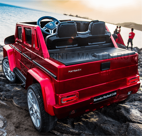 Электромобиль детский "Mercedes-Benz  G650",12V, красный