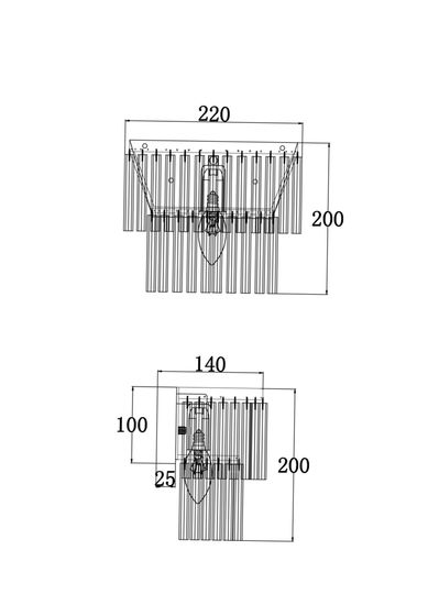 Настенный светильник (бра) Maytoni MOD093WL-01CH