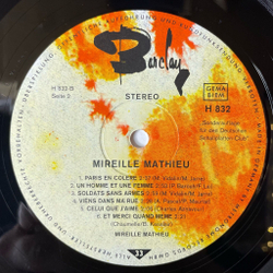 Винтажная виниловая пластинка LP Mireille Mathieu Мирей Матьe Soldats Sans Armes (Germany 1966)