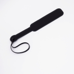 Черный кожаный паддл - 40 см.