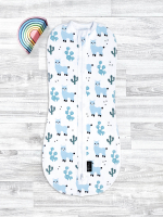 Пелёнка-кокон Mjölk Ламы Мальчики, уценка