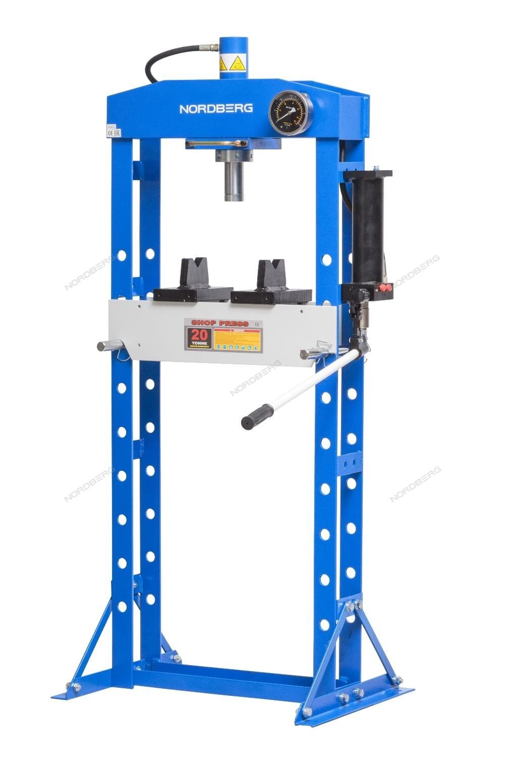 NORDBERG (N3620) Гидравлический пресс, 20 т