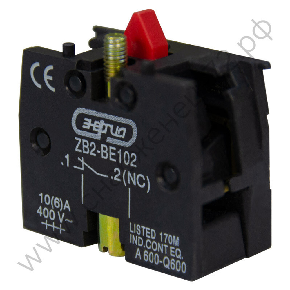 Контакты дополнительные к кнопкам и переключателям Энергия ZB