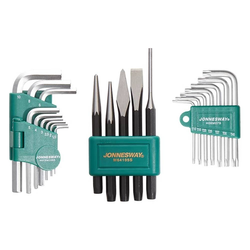 Набор инструментов Jonnesway S04H524128S, 128 предметов