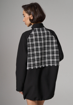 Бомбер удлиненный