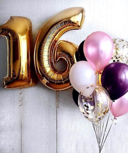 Воздушный шар "Цифра "