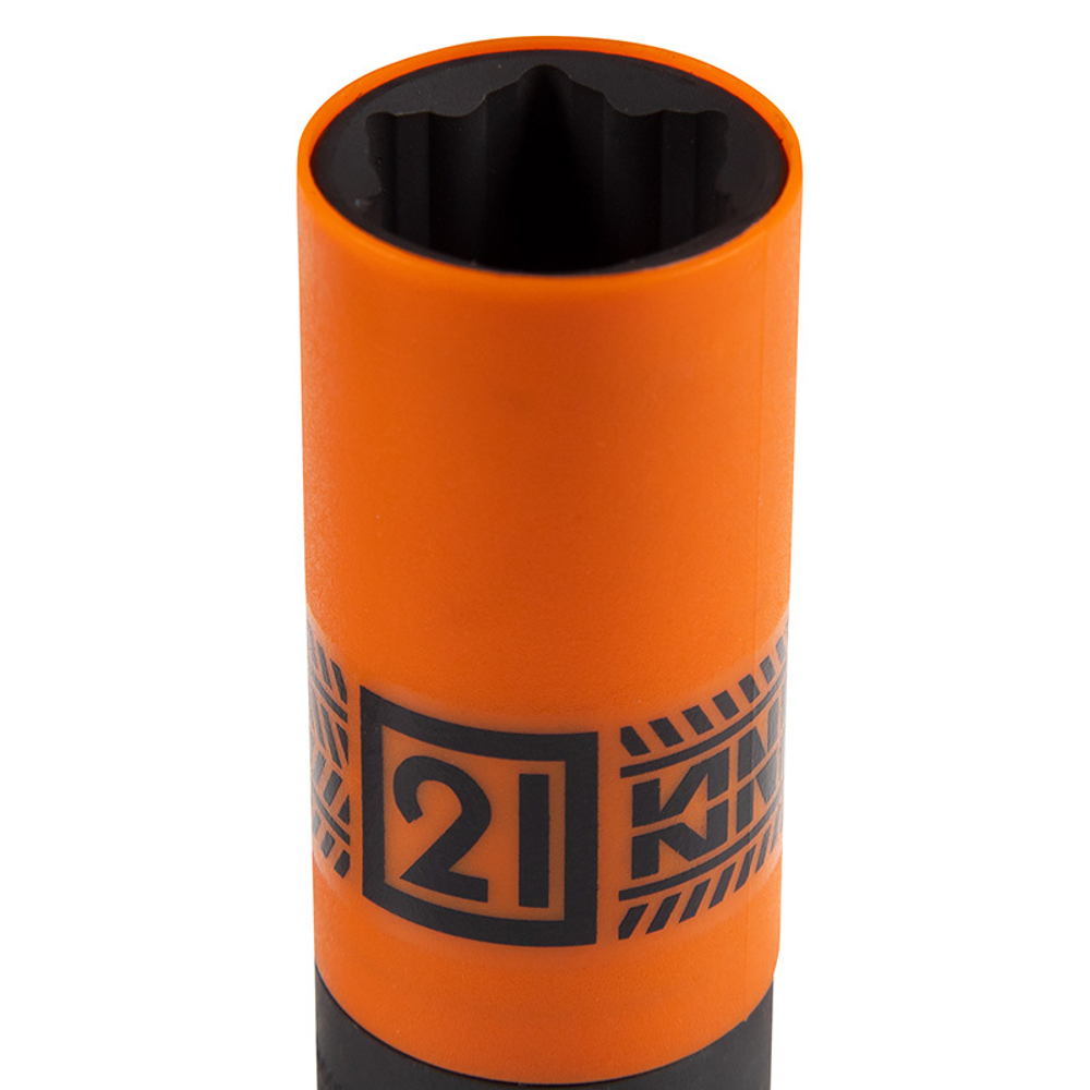 KING TONY (9BW4502) Головка для секретных болтов Hyundai, KIA ударная 1/2", 21 мм