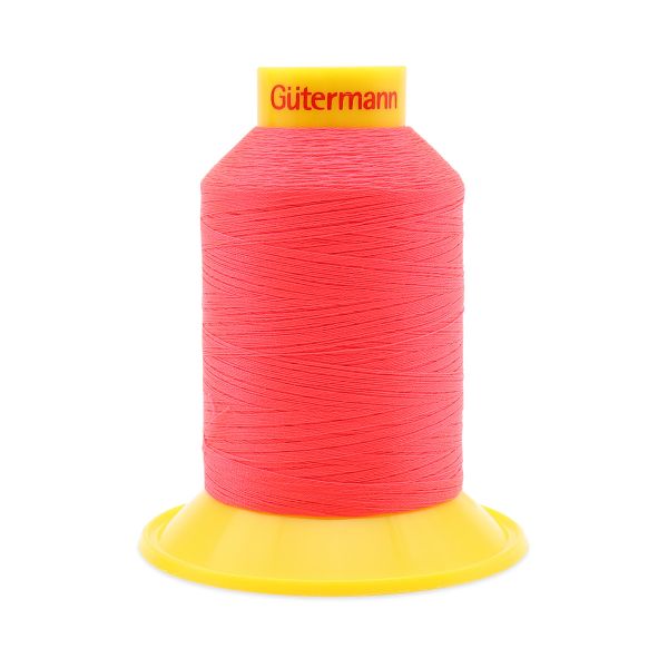 Нитка эластичная Gutermann Maraflex 120 (1500 метров), 1 кат. | 3837 неоновый розовый