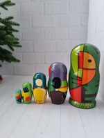 Матрёшка 5м 15см Малевич-Кандинский