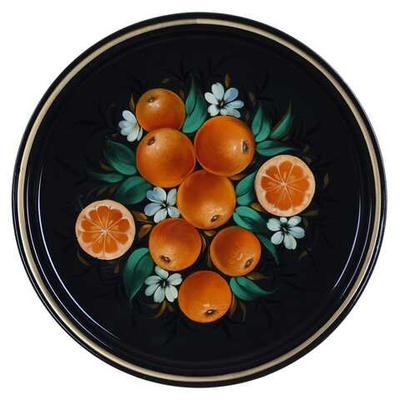 Zhostovo metal tray A9D180526287
