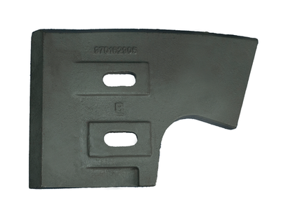 Скребок левый для б/с Liebherr Compactmix RIH RIM 3.0