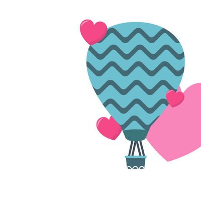 Синий воздушный шар Каппадокии 2