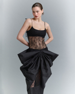 Юбка с пышным бантом