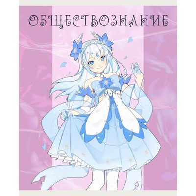 Тетрадь предметная А5 48л "Фантастический отряд. Обществознание" (Эксмо)