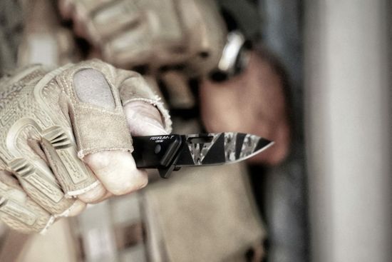 Нож Extrema Ratio Ferrum T (Ферум Тактикал) - сталь N690, рукоять алюминий