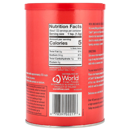 Cafix, растворимый зерновой напиток, без кофеина, 200 г (7,05 унции)