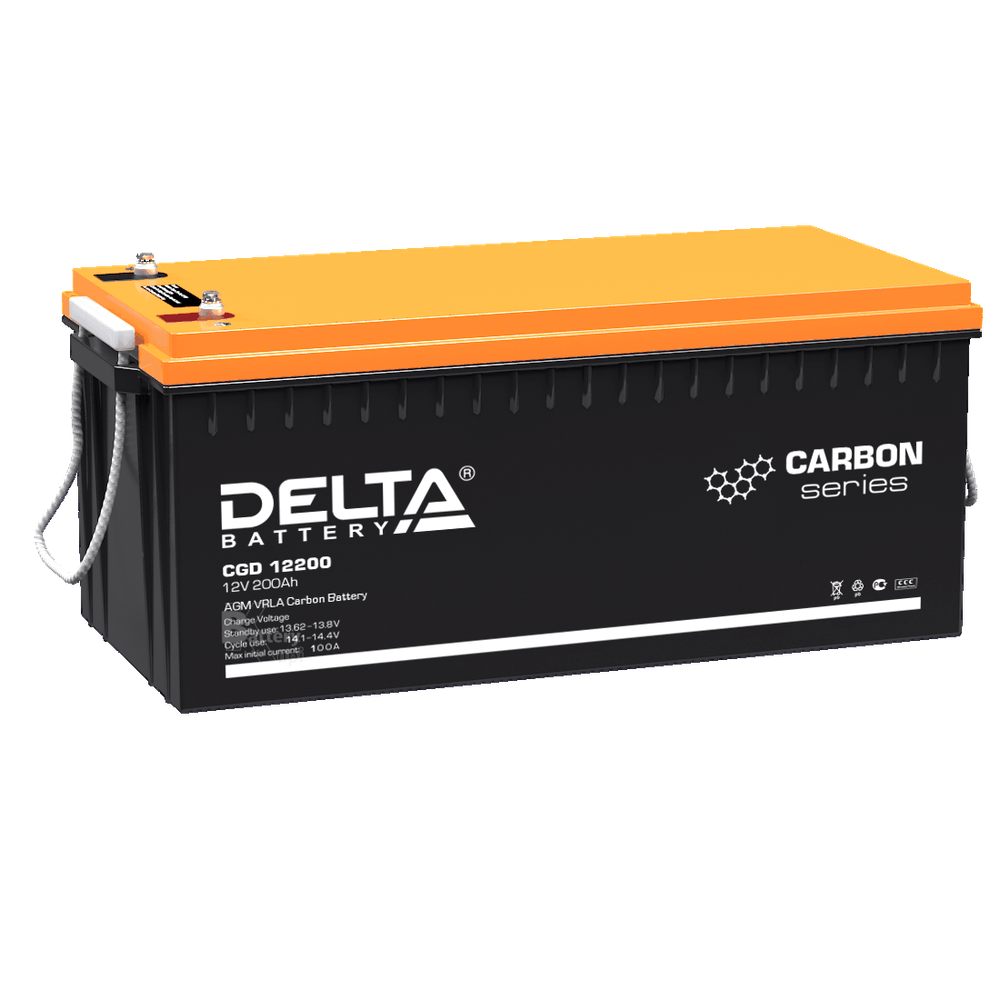 Аккумулятор Delta CGD 12200 (AGM+Carbon)