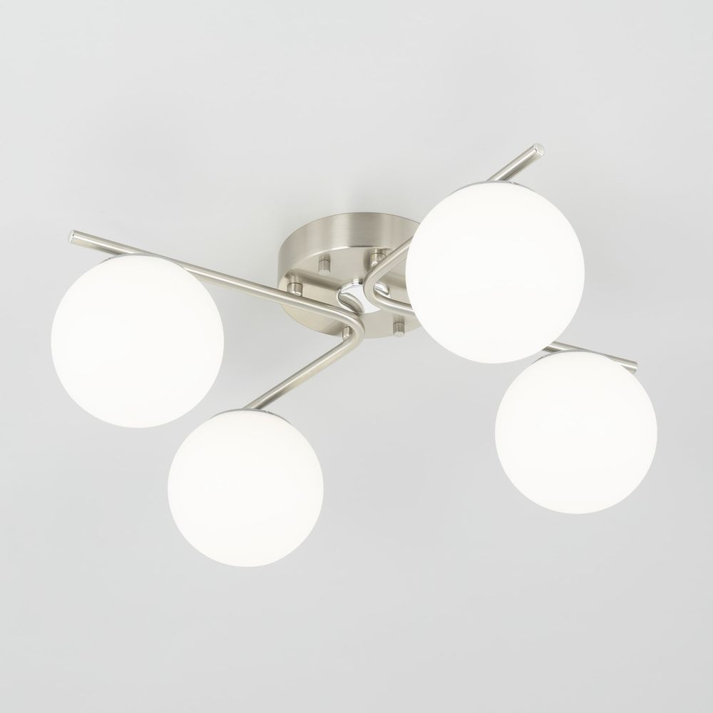 Citilux Адам Смарт CL228A141 RGB LED Умная люстра Матовый Хром