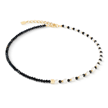 Колье Coeur de Lion Black-White 4313/10-1314