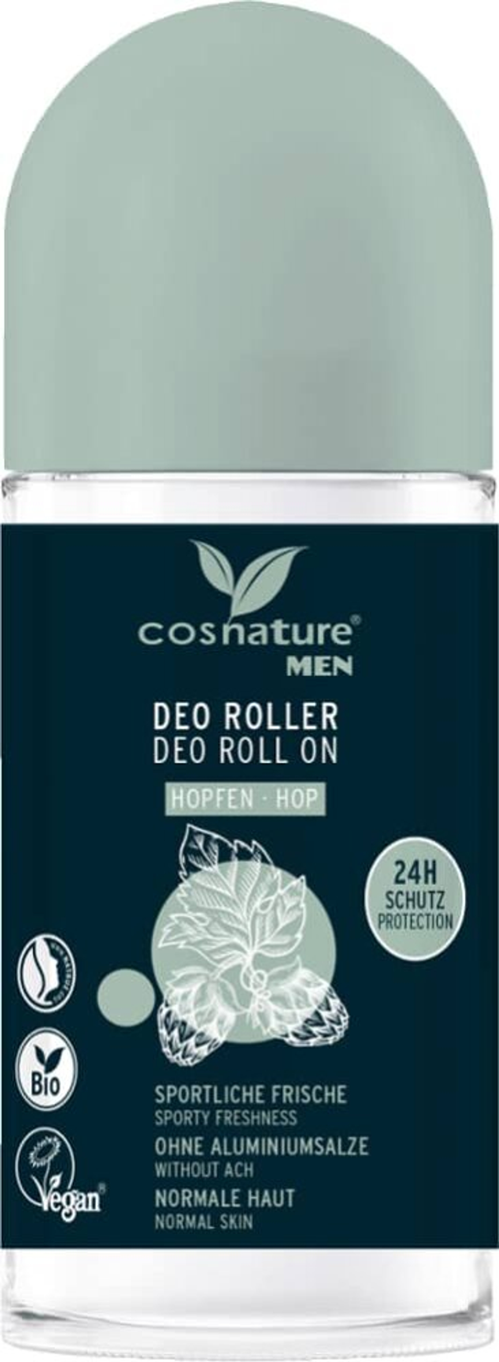 Мужской дезодорант Cosnature Roller Hops, 50 мл