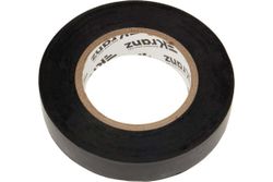 Изолента ПВХ KRANZ 0,13х15 мм, 25 м, черная KR-09-2106