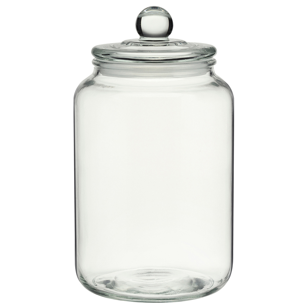 Банка для хранения стеклянная close, 3 л