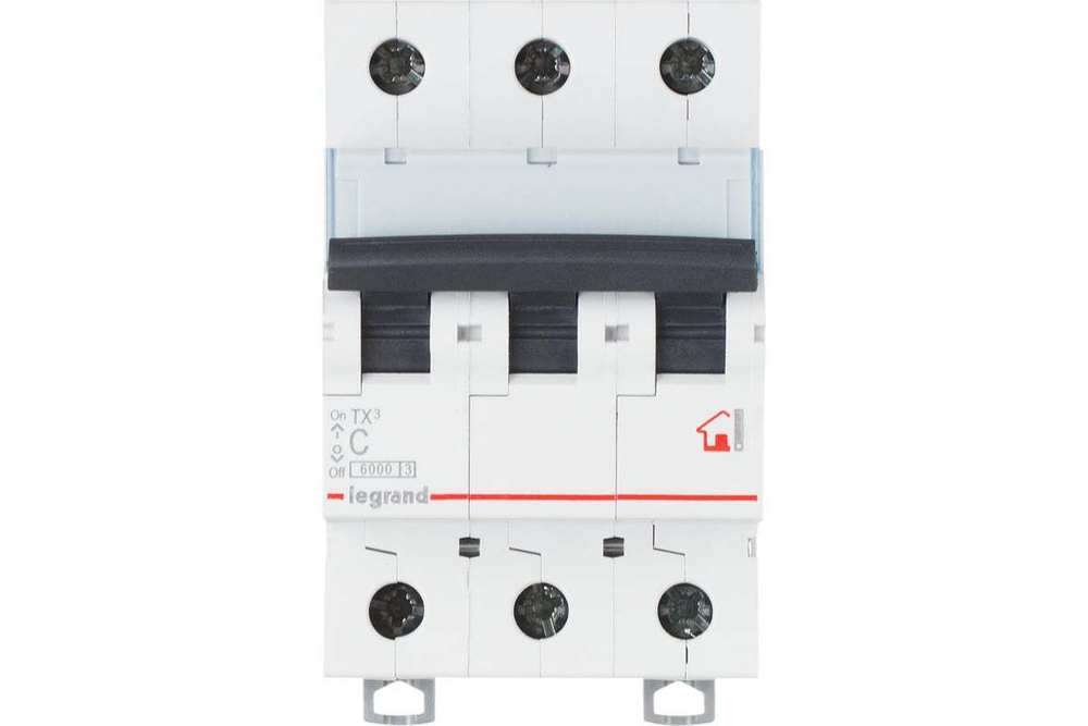 Автоматический выключатель B63A 3П 6000 Tx3 Legrand