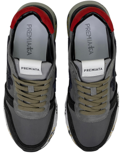 Premiata Mick 5355 Серые с черным