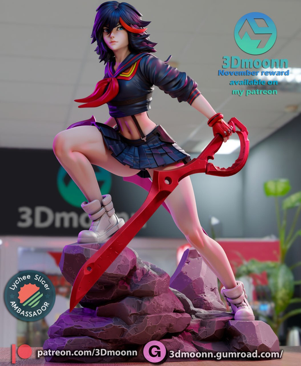 Рюко Матой Убей или умри Фигурка Ryuuko Matoi Kill la Kill