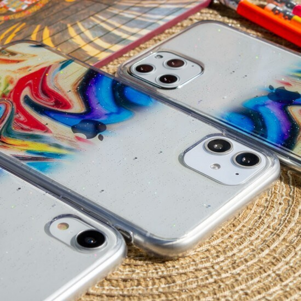 Силиконовый чехол Акварель для Huawei P40 Pro, 011727