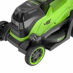 Газонокосилка аккумуляторная Greenworks GD24X2LM361, 2х24V, 36 см, бесщеточная, без АКБ и ЗУ,2520707