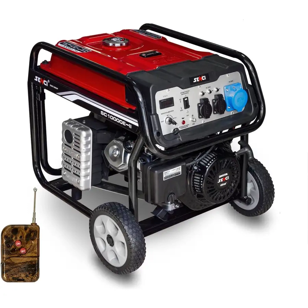 Электрогенератор бензиновый Senci SC11000-II