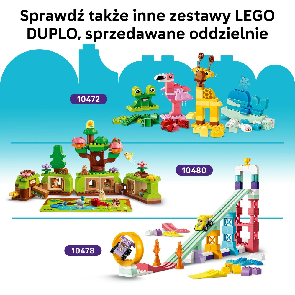 Конструктор LEGO DUPLO Classic 10479 Творческий набор цветных кубиков — фото 8