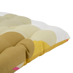 Подушка на стул 40х40 Tkano Freak Fruit горчичная