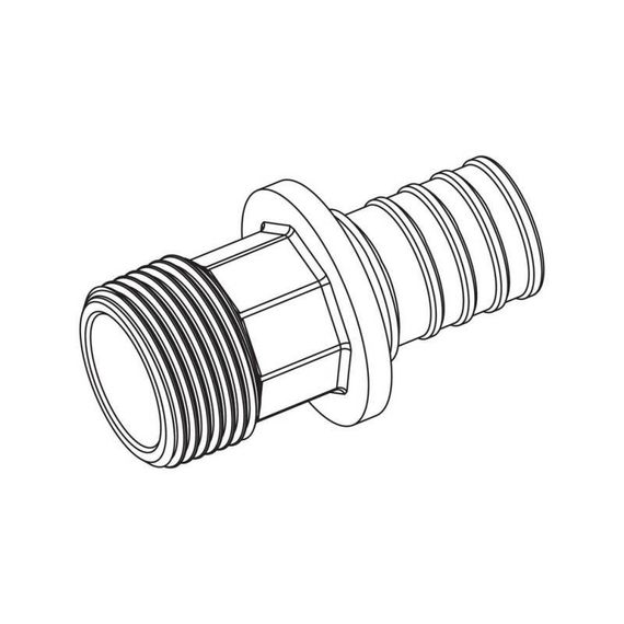 Переходник НР 20-3/4 латунь Rehau Rautitan