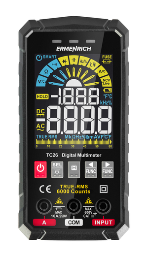 Цифровой мультиметр Ermenrich Zing TC26