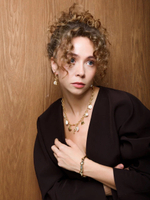 Серьги "Pearl Sink Turtle" Gold