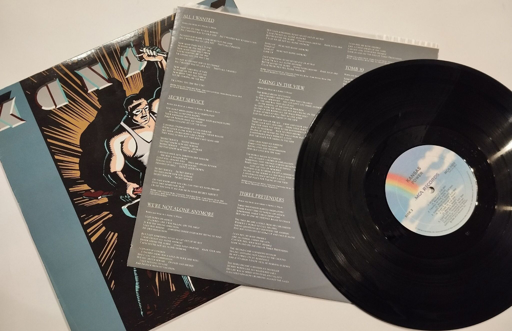 Винтажная виниловая пластинка LP Kansas Power (Canada 1986)