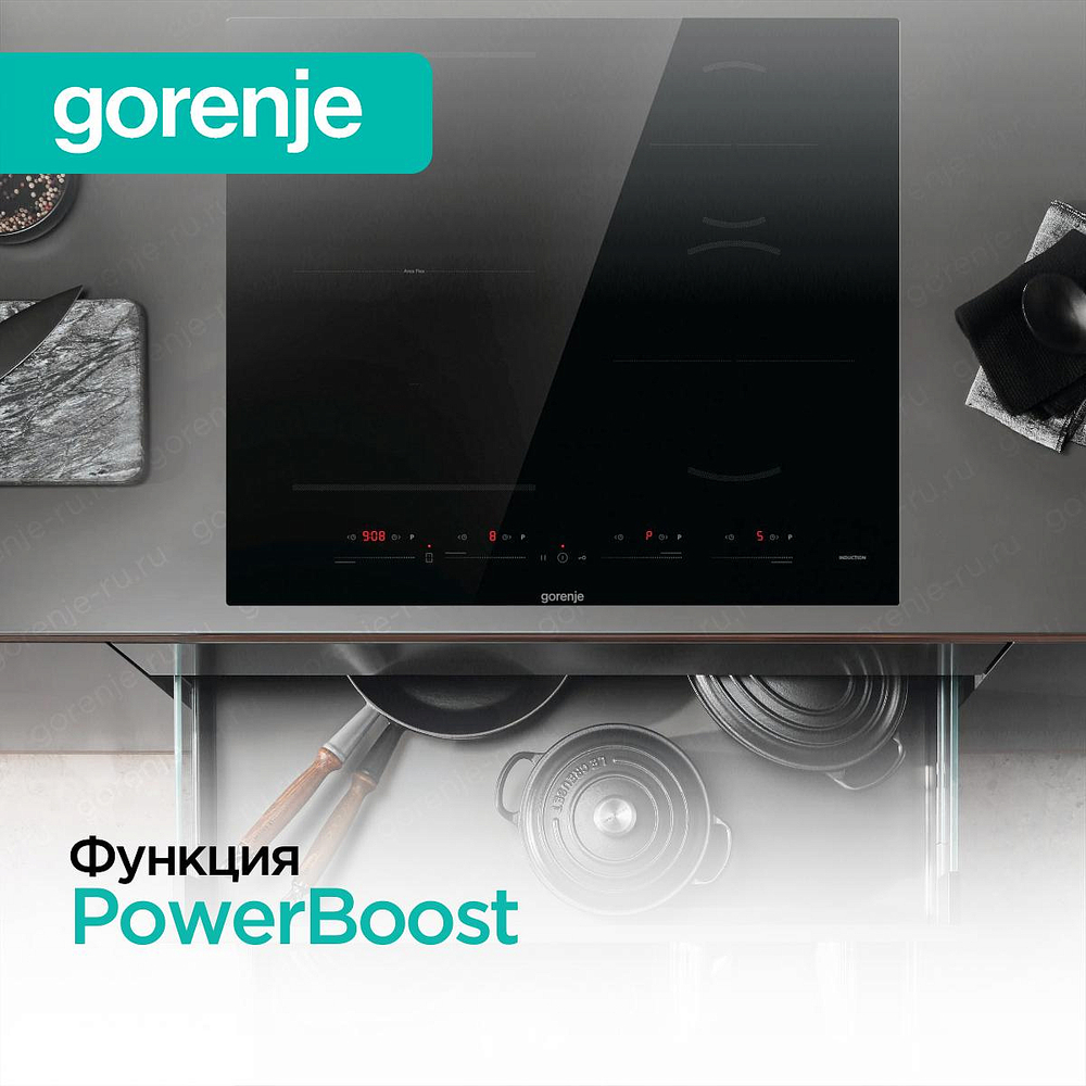 Независимая индукционная варочная панель Gorenje GI6432BSCE