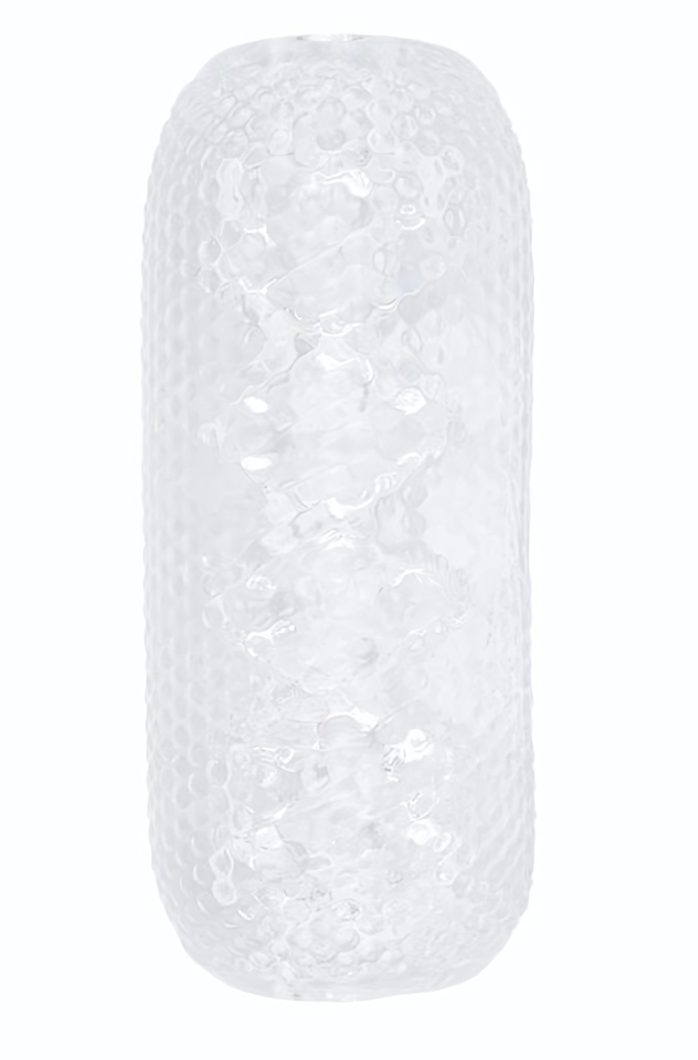 Прозрачный текстурированный мастурбатор Palm Stroker No.4 (Цвет: прозрачный)