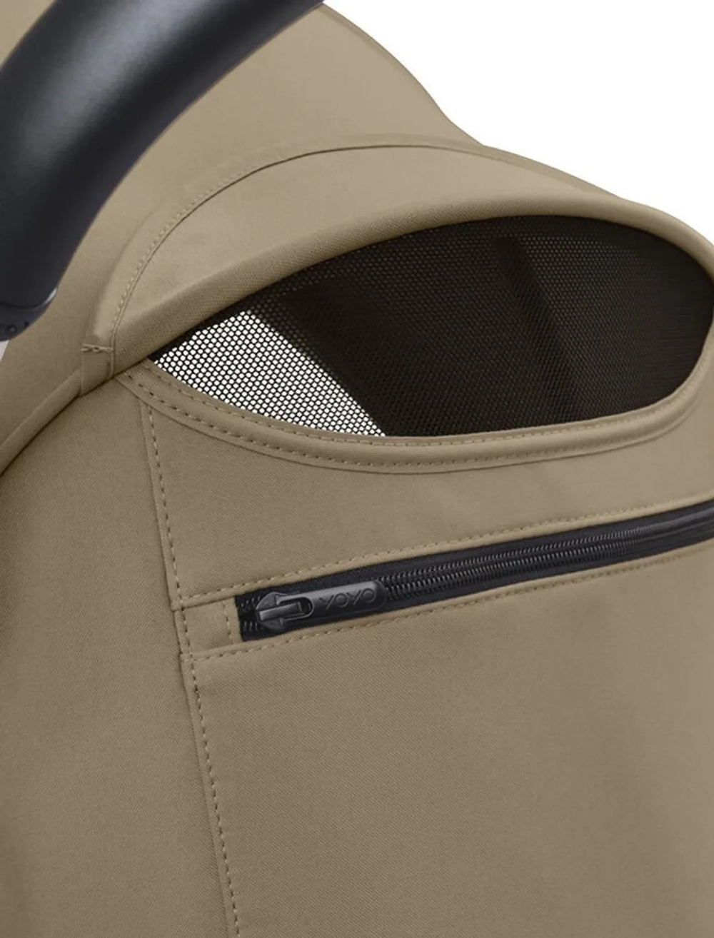 Коляска Stokke YOYO3 Newborn Shell рама чёрная Black 2 в 1 Toffee