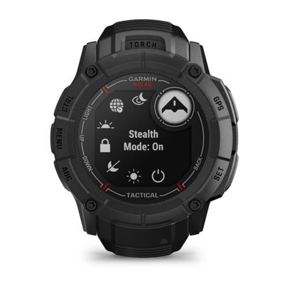 Умные часы Garmin Instinct 2X Solar Tactical Edition, черный