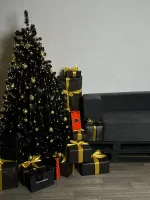 Искусственная черная елка «Чёрная жемчужина» 3 м